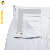 Ultimate SAMAVIA Pantalones de béisbol transpirables personalizados Ropa deportiva Perfección personalizada Equipos de EE. UU. Durable 100% Poliéster OEM