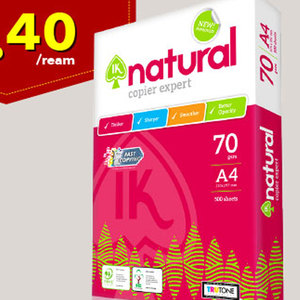 Vente en gros papier copieur IK en vrac format A4 70 g/m² 75 g/m² 80 g/m² papier d'impression bureau école polyvalent haute luminosité - Product Image 6