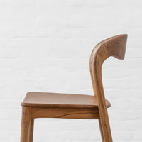 Chaise de bar moderne de luxe en bois massif, mobilier personnalisé pour restaurant, bar à domicile, hôtel, centre commercial, école, salle de sport, chambre, ferme, atelier