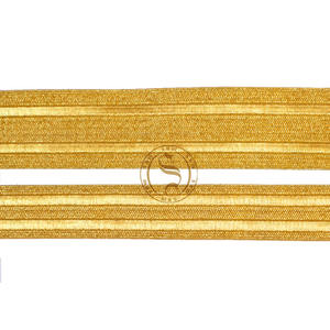 Gold <b>Pilot</b> Uniform Lace Braid for Uniforms | Ceremonial Gold Braid Lace Trim Ceremonial Uniform Bullion Wire Thread Fabric - Product Image 5