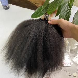 Extensions de cheveux 100% naturels Remy vierges, # 1B, cuticule alignée, haute qualité - Product Image 6