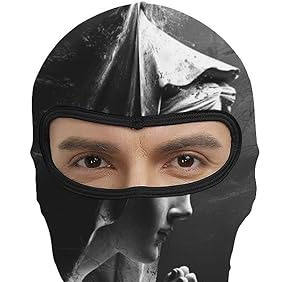 Masque de ski avec logo personnalisé tricoté pour femmes et hommes de qualité supérieure nouveau design cagoule de ski de couleur personnalisée avec fermeture éclair cagoule - Product Image 6