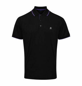 2024 polos de golf pour hommes de sublimation personnalisée de haute qualité en polyester spandex avec logo - Product Image 3