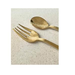 Juego de vajilla de metal con logotipo personalizado, cuchillo, cuchara, tenedor, cubiertos, juego de cubiertos de acero inoxidable, fabricante y exportador - Product Image 6