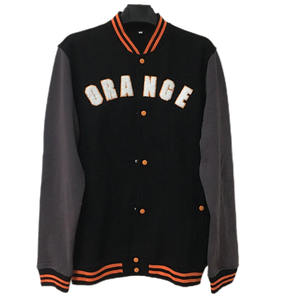 Bomber béisbol personalizado OEM ODM chaqueta de béisbol en blanco al por mayor letras bordadas algodón béisbol chaqueta universitaria al por mayor - Product Image 1
