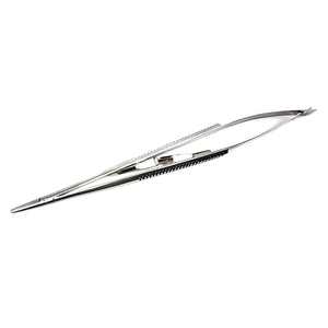 Porte-aiguille en acier Castroviejo le plus vendu, 18 cm, forceps chirurgical droit, instrument de suture certifié CE - Product Image 6