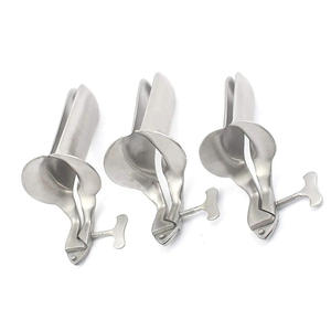 Haute qualité 3 pièces Collin spéculum ensemble finition lisse en acier inoxydable manuel gynécologie Instruments chirurgicaux CE ISO13485 - Product Image 5