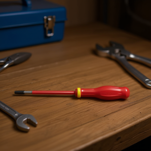 Destornilladores Industriales de 1000V USAG para Tornillos de Cabeza Plana, Mango de Plástico con Acabado Liso - Product Image 2