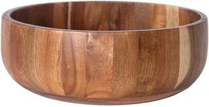 Cuenco de madera de alta calidad para servir, diseño moderno, decoración esencial para el hogar, cocina, comedor para ocasiones festivas, gran oferta de utensilios de cocina - Product Image 2