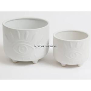 Bol en forme de rectangle en fil métallique et en acrylique de qualité supérieure avec poignées d'Inde - Product Image 3