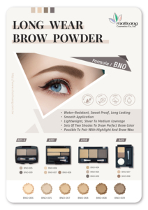 Marcas de alta calidad Variedad de colores Polvo para cejas de larga duración para perfeccionar cejas atrevidas - Product Image 2