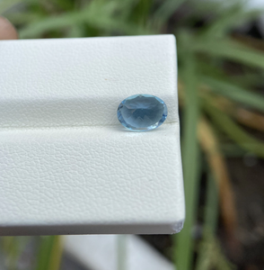 พลอยอะความารีนซานตามาเรียสีฟ้ารูปไข่ตัดหลวมอัญมณีส่งตรงจากผู้ผลิตขายส่งราคา2x4มม. 20x30mm - Product Image 3