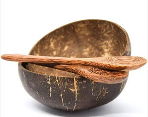 Meilleure vente bol en coquille de noix de coco naturel petit bol en coquille de noix de coco/Vietnam pour bougie exportation biologique écologique par Eco2go - Product Image 6