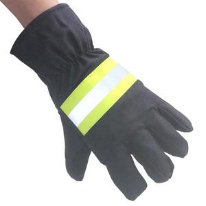 Gants de lutte contre l'incendie en peau de mouton, noués à la main, pour la formation et la compétition, avec fonction antidérapante - Product Image 2