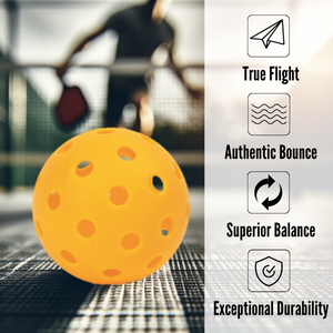 High Quality Outdoor Plastic <b>Pickleball</b> Ball Custom Logo 40-Hole Design Durable Sport Training Customized Use USAPA Certified - Product Image 6