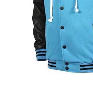 Vestes universitaires unisexes en molleton de coton respirant de haute qualité au design unique, prix d'usine, toutes les couleurs disponibles, style stand - Product Image 6