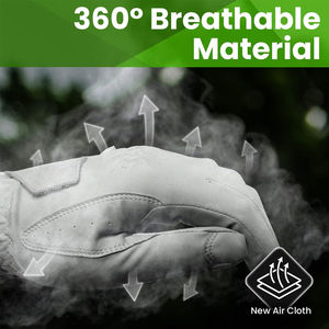 Meilleure vente de gants de golf en cuir Cabretta de haute qualité pour hommes, conception de sport personnalisée, caractéristique antidérapante, vente en gros de gants de golf authentiques - Product Image 3