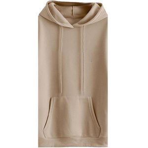 Vestido Sudadera de Felpa Personalizado para Mujer, 100% Algodón, Transpirable, Resistente al Viento, Ecológico, Diseño en Relieve, Hombros Caídos, Cuello Redondo - Product Image 3