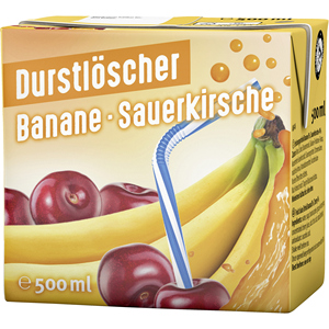 Vente chaude OEM Durstloscher Sour Cherry Citron Boisson 500ml Prix d'usine Jus de fruits Meilleure qualité Allemagne Marque Boisson - Product Image 2