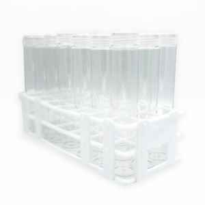 Tubes à essai en verre borosilicaté ventilés stériles pour la culture de tissus végétaux - Product Image 1