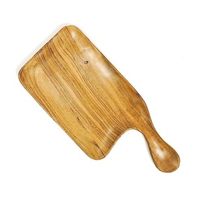Plateau en bois personnalisable de haute qualité accessoires de cuisine plateau de service en forme de carré pour l'affichage des aliments de bonne qualité - Product Image 1