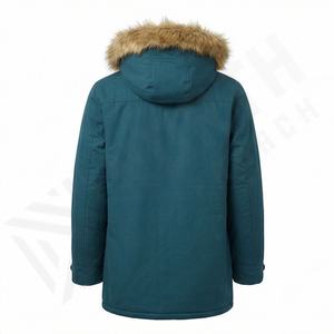 Veste parka d'hiver pour homme de haute qualité personnalisée, nouvelle mode, chaude, réversible, avec options de taille plus, vente en gros, vêtements d'extérieur isolés - Product Image 2