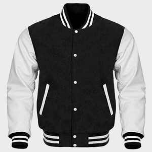 Best Selling Women's Varsity Jacket Custom 100% Wool Winter Casual High Quality Breathable Eco-Friendly Windproof Turn-<b>down</b> - Product Image 4