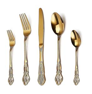 Ensemble de couverts en laiton faits à la main par des designers modernes pour la cuisine et les fêtes, couverts de table de qualité supérieure - Product Image 6