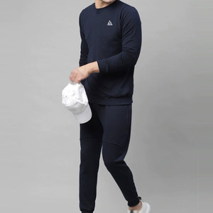 OEM personnalisé survêtement respirant à séchage rapide pour hommes le plus vendu ensemble d'hiver à motif solide écologique vente directe au meilleur prix! - Product Image 6