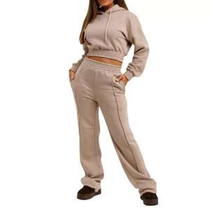 ชุดวอร์มเล่นกีฬามีฮู้ดสำหรับผู้ชายทรงแบ็กกี้พิมพ์ลายน้ำหนักเบา2ชิ้นโอเวอร์ไซส์ - Product Image 1