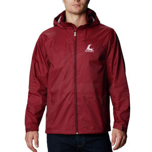 Último estilo, tamaño adulto, hombres, cuello levantado recubierto, logotipo frontal, transpirable, a prueba de viento, chaqueta de lluvia personalizable, venta al por mayor, superventas - Product Image 1