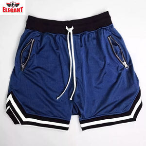 Custom Quality <b>Men's</b> Polyester Mesh <b>Sweat</b> <b>Shorts</b> Elegant Sports Jogging Bottom Low Waist Pocket Decoration Breathable Casual - Product Image 3