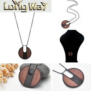 Unique Wood <b>Resin</b> Pendant Personalized Jewelry Handmade Necklace Best Gift for Anniversary for Your Love's - Product Image 2