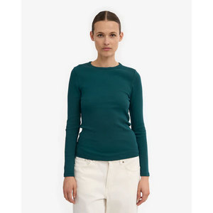 Chemisier ample à manches longues en coton pour femme, style basique uni, tendance américaine, vente en gros - Product Image 4