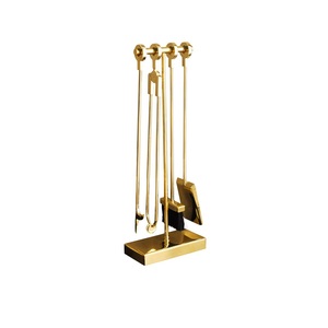 Rustic elegance brass <b>fire</b> <b>tools</b> with classic character and long lasting function made for fireplace lovers and stylists - Product Image 2