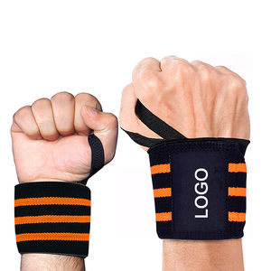 2023 muñequeras de algodón de alta calidad personalizadas correas de gimnasio para entrenamiento físico y levantamiento de pesas al por mayor - Product Image 6