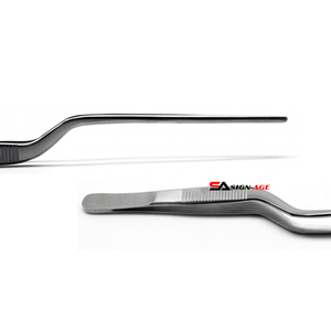 Pince à baïonnette Adson professionnelle de taille personnalisée outil chirurgical de précision en acier inoxydable manuel pour la manipulation de tissus de marque privée - Product Image 4