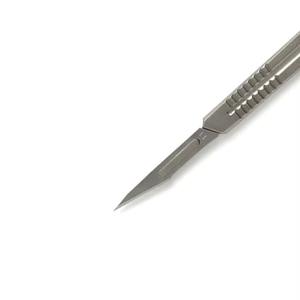 Manija de Bisturí Quirúrgico de Acero Inoxidable, Reutilizable, para Cirugía Ortopédica, Veterinaria y General, Herramienta de Corte - Product Image 3