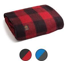 ผ้าห่มขนสัตว์ลายสก๊อต4.5lbs ซักหนักอบอุ่นเหมาะสำหรับตั้งแคมป์กลางแจ้งงานกีฬาในบ้านผ้าขนสัตว์80% อินเดีย - Product Image 6