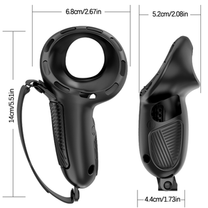 Housse de poignée de contrôleur pour Meta Quest3s/Quest3 VR accessoires étui de protection en peau de silicone avec serrure de porte de batterie - Product Image 3