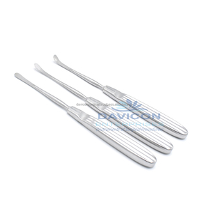 Elevador Perióstico Médico Obwegeser de 6 mm (Recto, Ligeramente Curvado) Manual de Acero Inoxidable para Cirugía Maxilofacial - Product Image 5