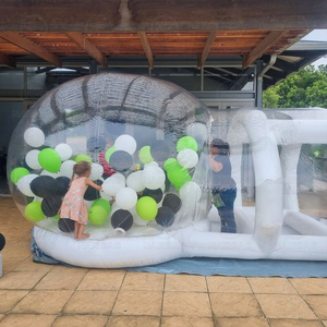 Cúpula inflable transparente, tienda de burbujas iglú, casa de rebote de globo inflable para fiesta - Product Image 4