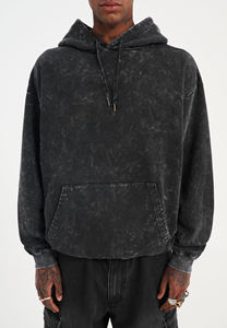 เสื้อฮู้ดพิมพ์ลายแบบกำหนดเองสำหรับผู้ชาย สไตล์ลำลองแนวสตรีทแฟชั่น ผ้าวอร์มสำหรับฤดูหนาว มีเชือกผูก ปรับได้ - Product Image 3