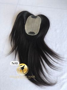 วิกต่อผมมนุษย์แบบเรียบตรง7x10ขนาด12นิ้ว - Product Image 3