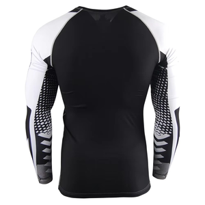 Men's Customized Digital Sublimation <b>Printed</b> Long Sleeves Rash Guard Quick Dry Plain Sportswear Men's Customized - Product Image 6