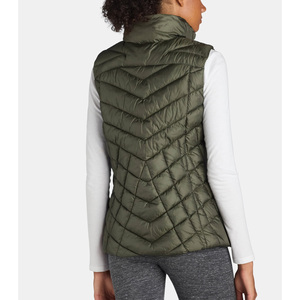 เสื้อแจ็คเก็ตบุนวมแขนกุดสำหรับผู้หญิง, เสื้อกั๊กขนเป็ดน้ำหนักเบาแฟชั่นลำลองกลางแจ้ง - Product Image 3