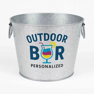 ถังน้ำแข็งสแตนเลสพร้อมฝาปิดตู้แช่ไวน์ถังแช่เบียร์ปาร์ตี้บาร์และที่วางเครื่องดื่มที่บ้านดีไซน์ทันสมัย - Product Image 3