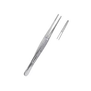 Fórceps quirúrgicos asequibles, marcas de fórceps de disección de tejidos Semken, aplicación y extracción de fórceps con mango tipo Pulgar, equipos - Product Image 1