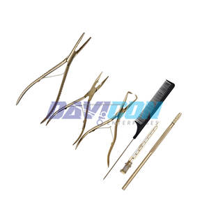 Conjunto de herramientas de extensión de cabello personalizadas de acero inoxidable, juego básico de 6 piezas, herramientas de extensión de cabello - Product Image 2