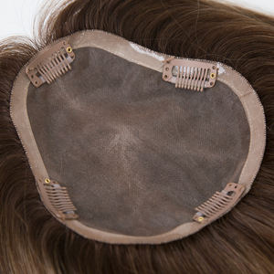 แฮร์ท็อปเปอร์ผมคนยุโรปมาใหม่สำหรับผมบางผมสีบาลายาจ - Product Image 6